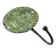 Antique Green Beautifull The Taj Mahal Wall Brass Decorative Hook